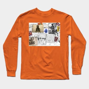 Zodiac Killer - Mixed Bag Collage 2021- This Is the Zo Diac Speaking. Long Sleeve T-Shirt